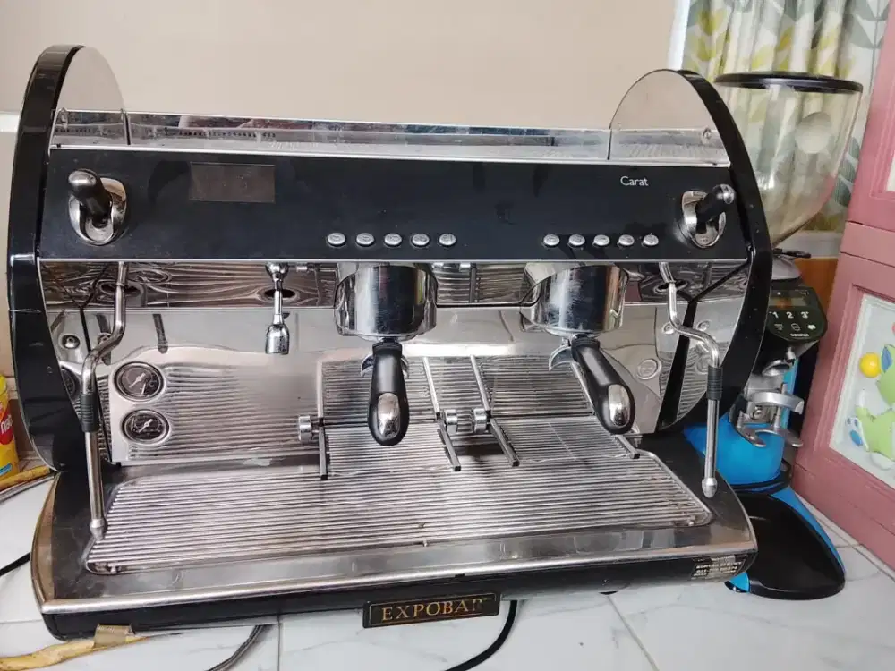 dijual cepat mesin kopi sepamet dengan grinder