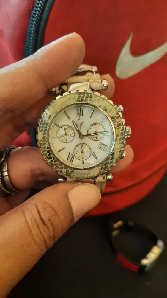 Jam tangan guess collection GC x35005L15 chrono swiss