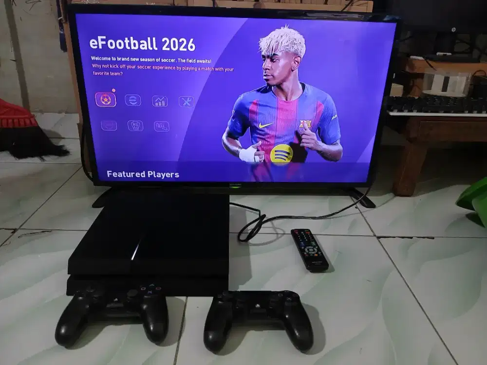 Ps4 seri 12 hdd 1000gb / 1tb + tv
