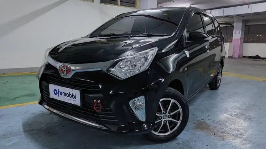 Pajak Panjang TDP 6JT Toyota Calya 1.2 G Bensin-MT 2018 Hitam