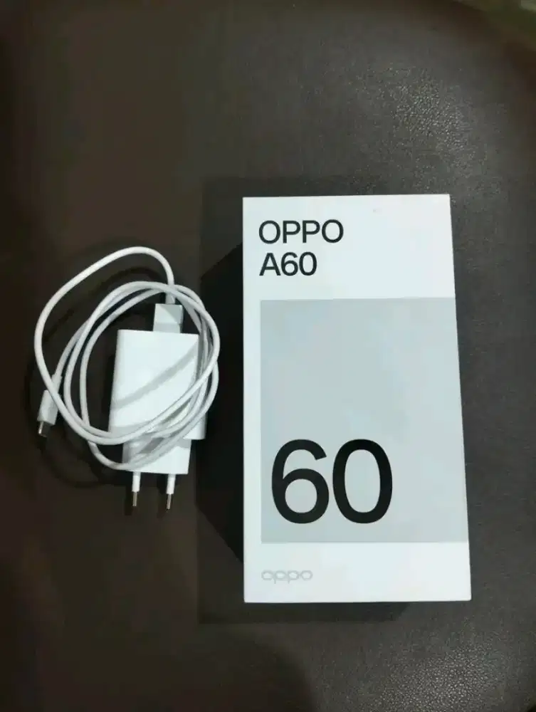 Oppo a60 ram 8/128 fullset mulus