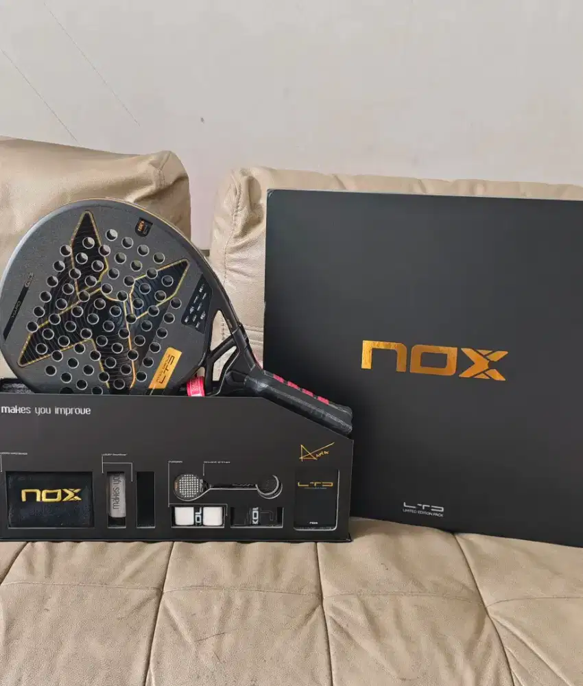 Raket Padel NOX AT10 LTD 2025 NEW NEW NEW