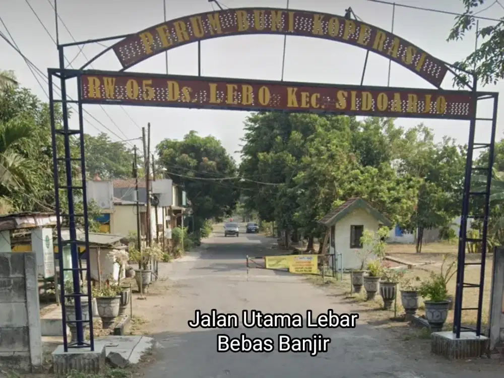 Promo Tanah d Sidoarjo dk Tol n Tengah Kota