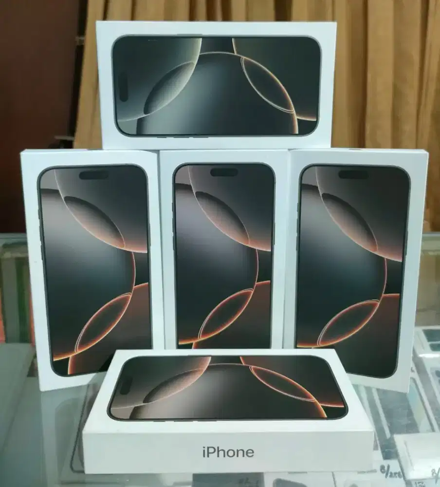 New iPhone16 Pro Max 256gb Garansi Resmi 1 Tahun