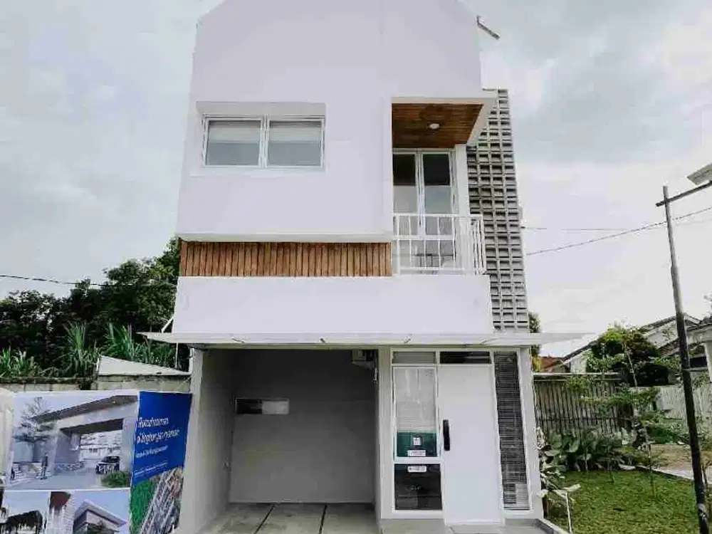 Town house scandinavian 2 Lantai sawangan Depok Harga promo 399 Juta
