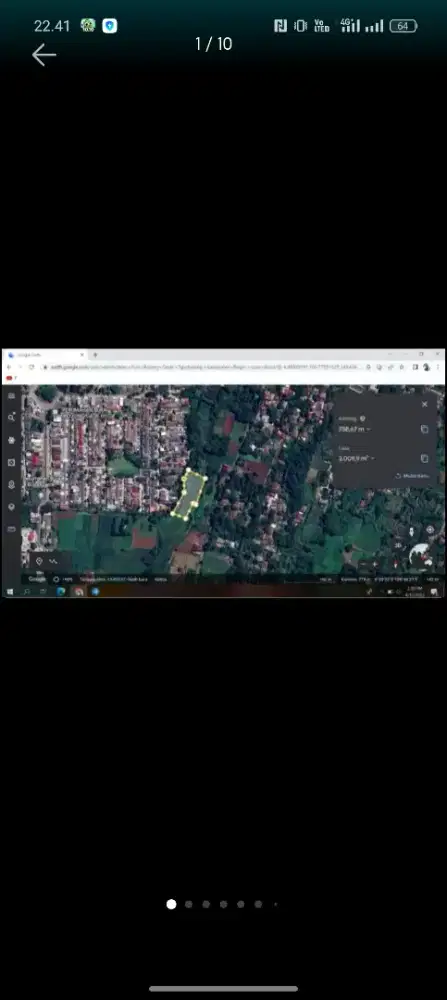 Tanah 3000 M jual murah