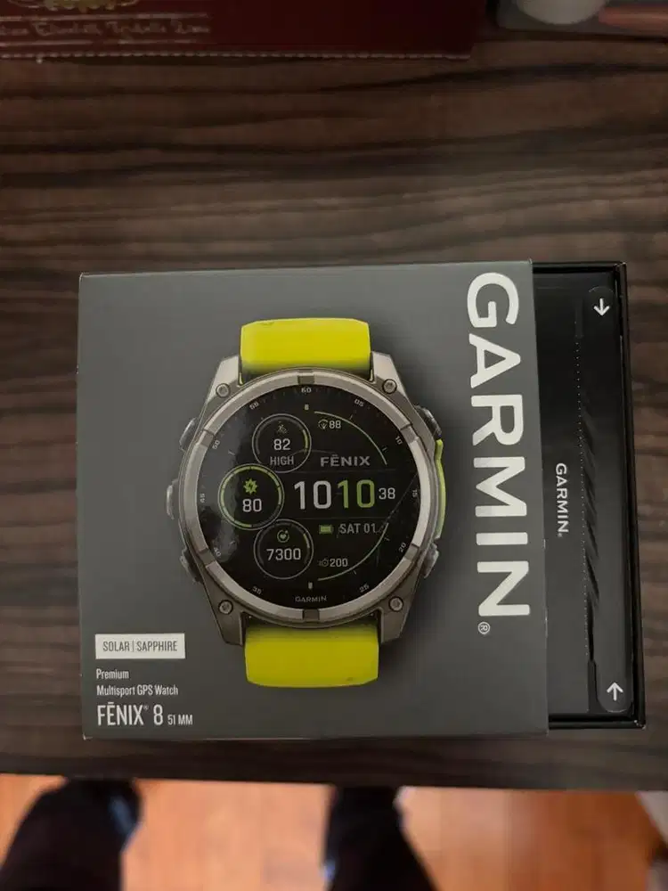Garmin Fenix 8 solar sapphire