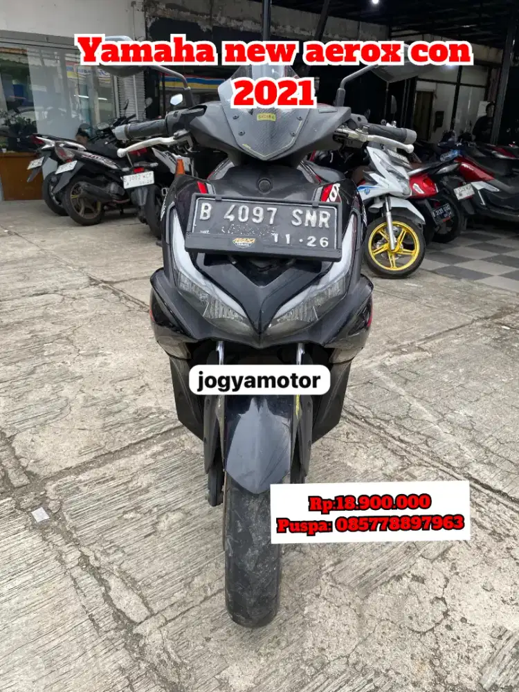 Yamaha new aerox con 2021