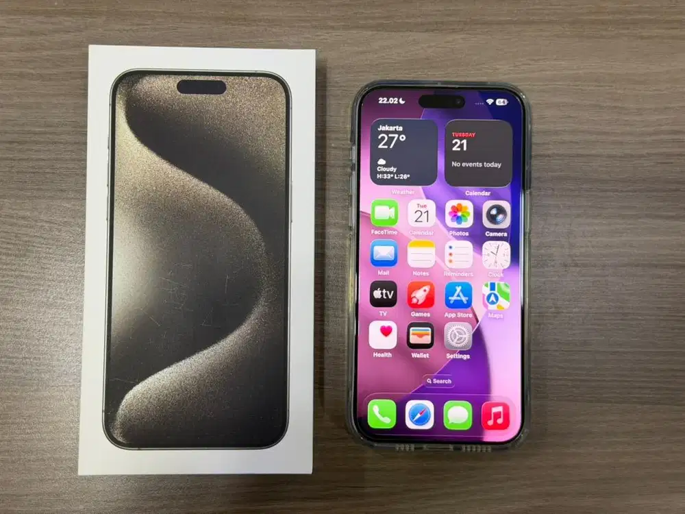 Jual iPhone 15 Pro Max ex iBox