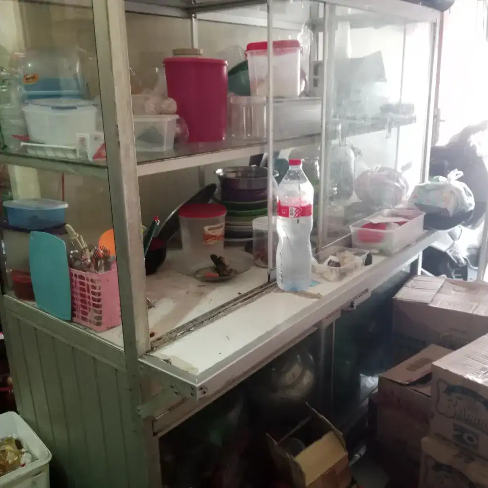 Dijual etalase bekas jual ayam bakar