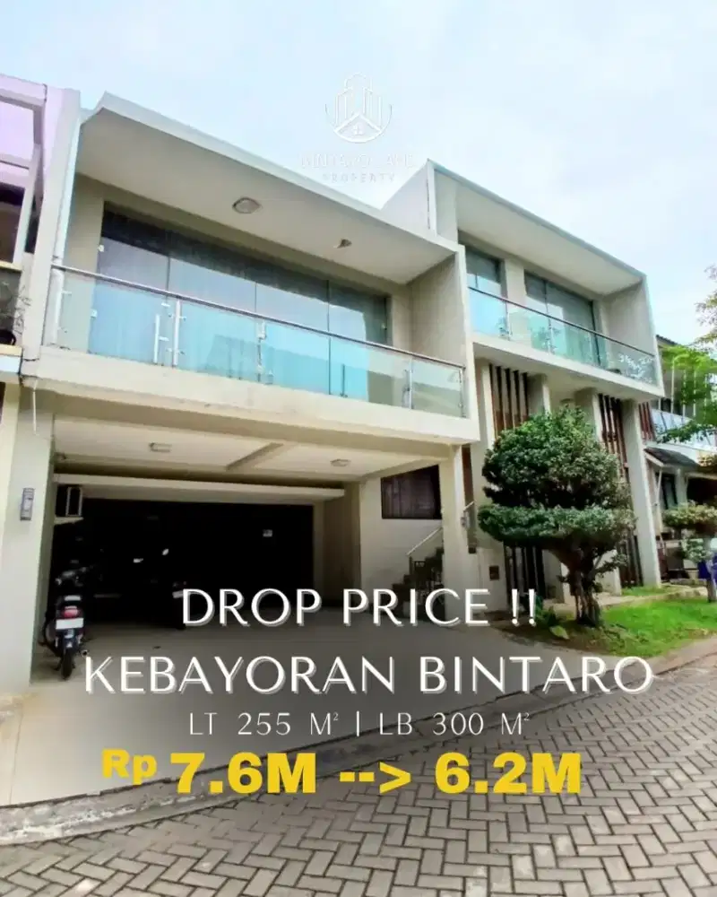 HOT SALE Rumah semi furnished siap huni di Kebayoran Bintaro