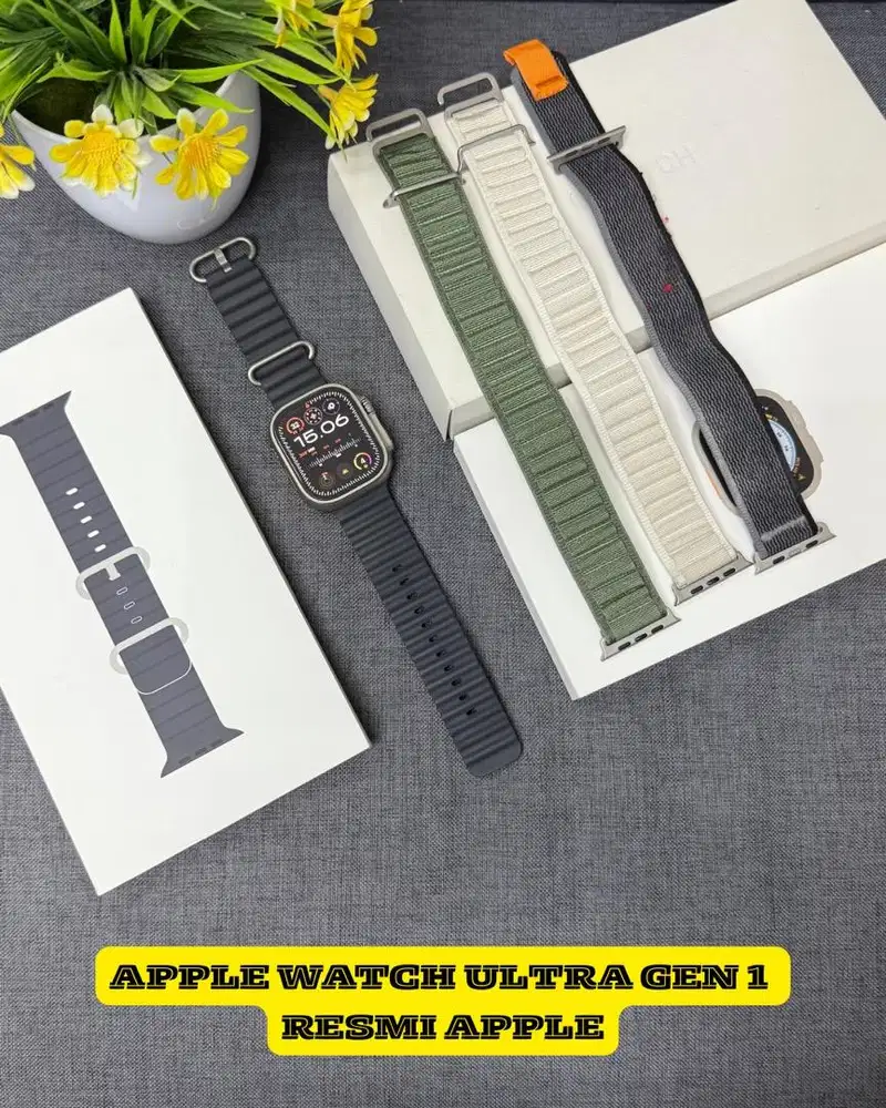Apple watch ultra gen 1 49mm midnight ocean band