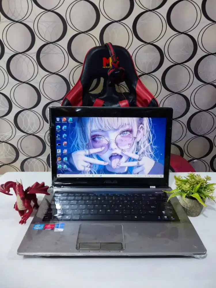 Asus K43SA Core i7 Ram 8/256gb Ssd Siap Pakai COD Fitur Lengkap