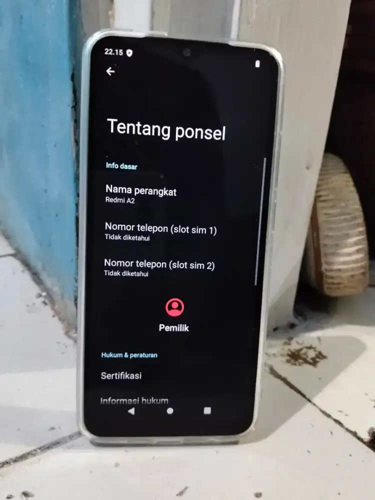 Redmi A2 Ram 3/64 Unit hp kabel cas aja nominus
