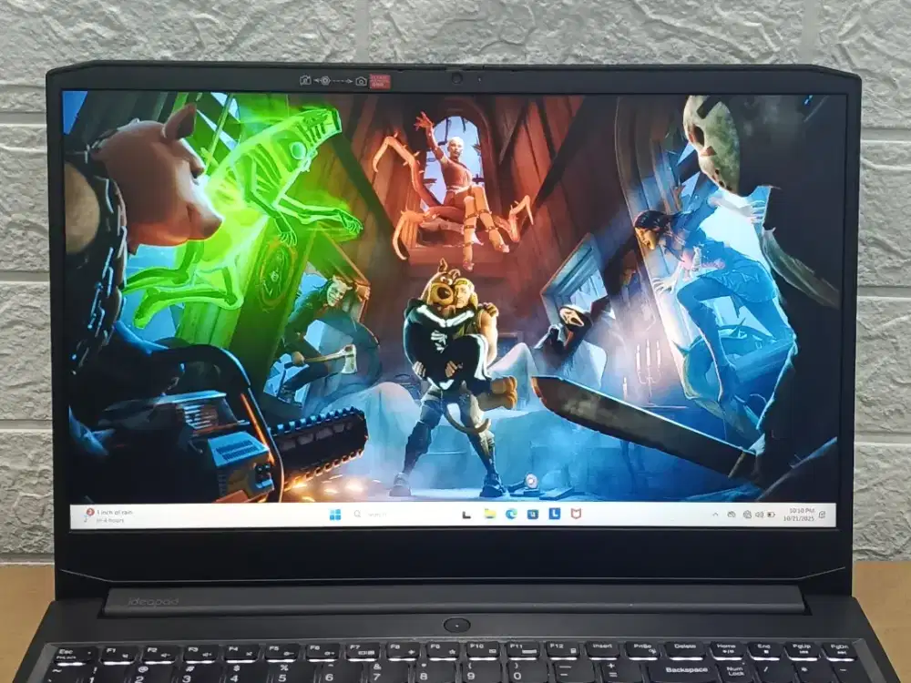 Type Laptop : Lenovo Ideapad Gamin888g 3 Fulset
