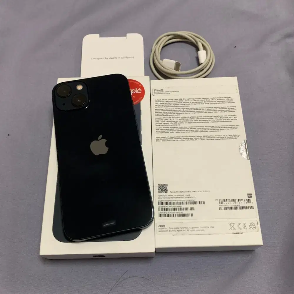 Iphone 13 128gb ibox bh 100 garansi on juli 2026