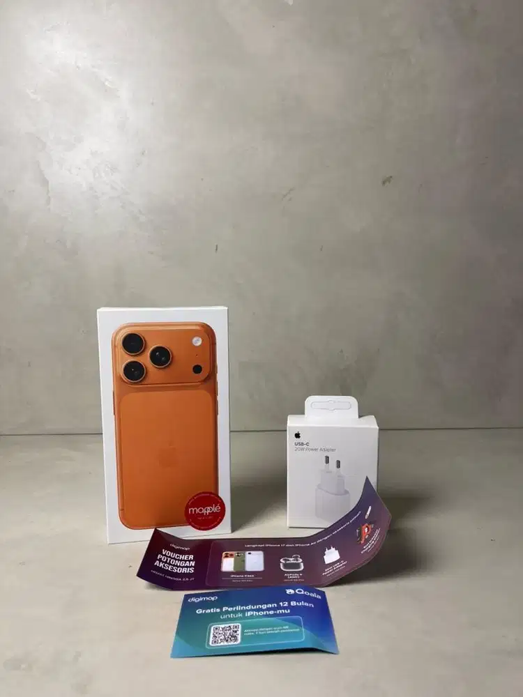 iphone 17 pro 256gb cosmic orange resmi digimap