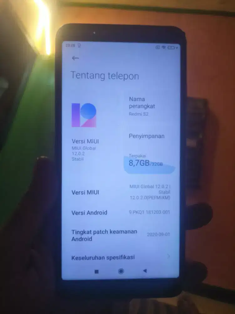 Jual xiomi s2 ram 3/32gb normal semua no minus suara sinyal batre aman