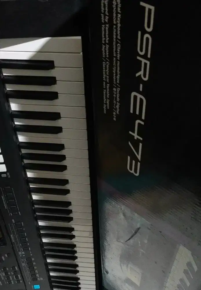 DIJUAL YAMAHA PSR E473 GRESS NEW HANYA REVIEW PIANO TUTOR LIKE BARU LK