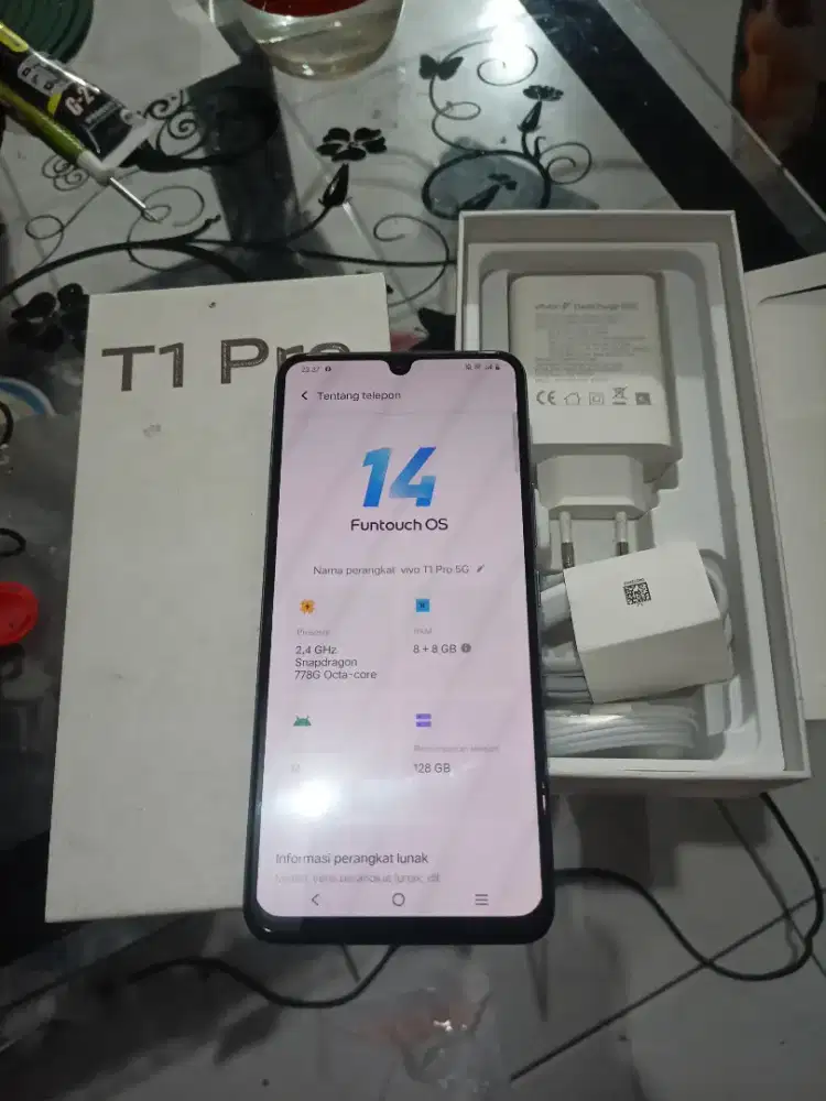 Mulus  HP Vivo T1 Pro 8+8/128 No Minus