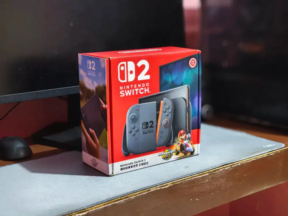 Nintendo Switch 2 reg HK BNOB (NEW!!) bundle Mario Kart World digital