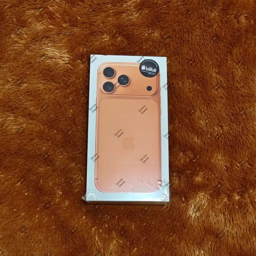 iPhone 17 Pro Max, Resmi GDN SA/A, Segel Greenpeel, Ready