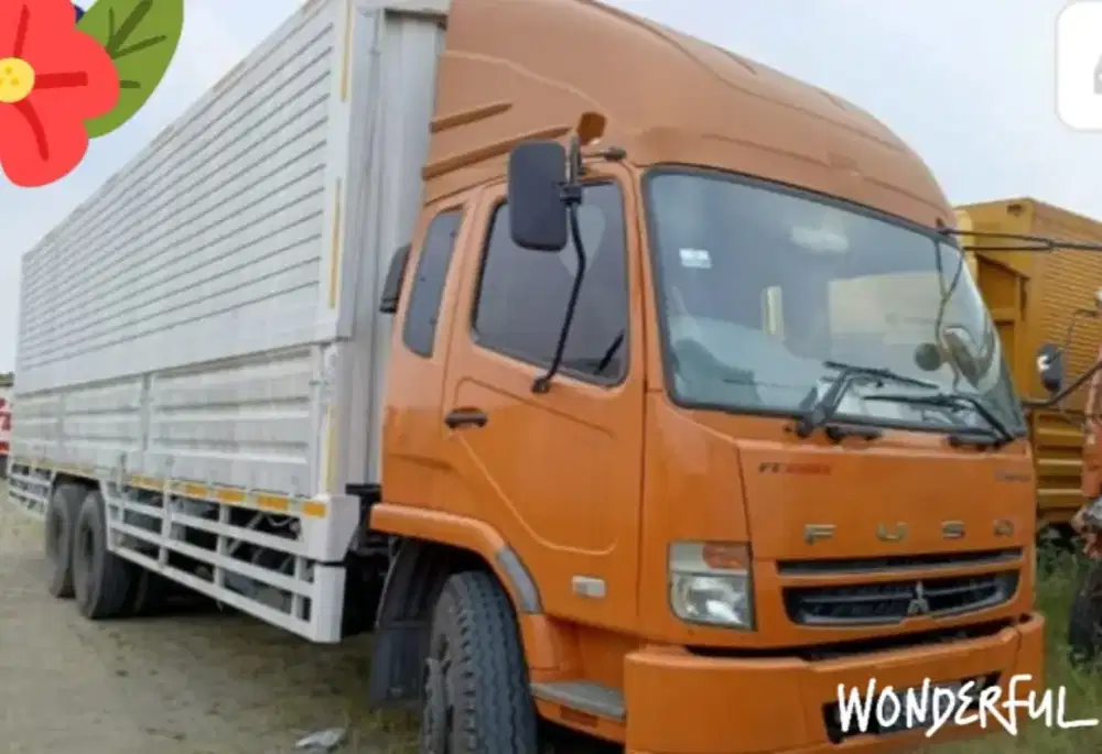 Mitsubishi Fuso Fighter 240PSHD FN61HD Tronton 6×2 Wingbox Bio Solar