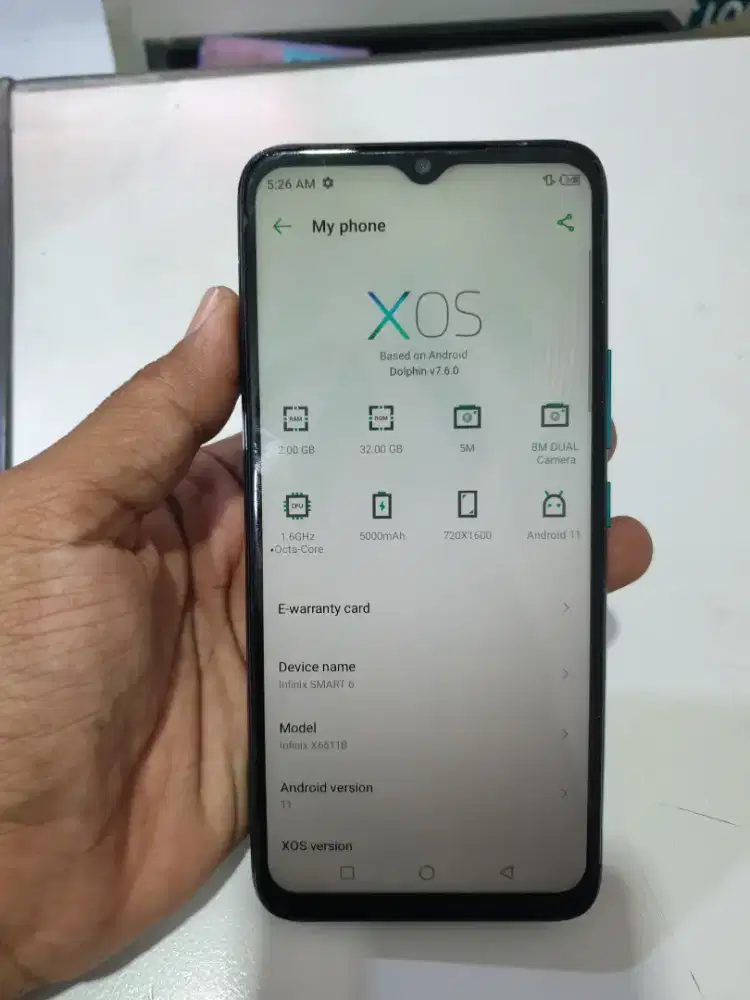 INFINIX SMART 6 RAM 2/32