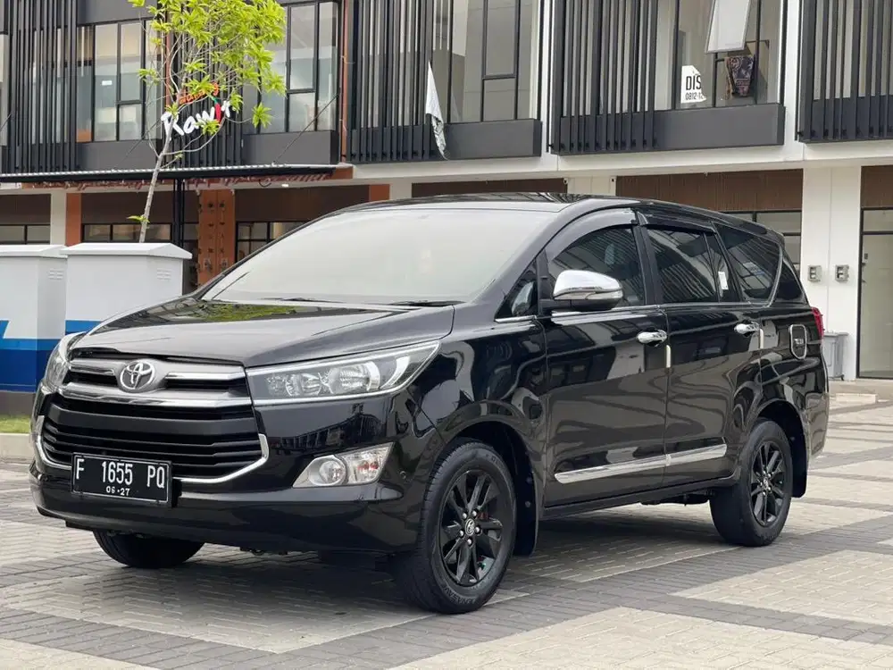 INNOVA V AT DIESEL 2017 HITAM PAJAK PANJANG RAWATAN SIAP PAKAI GRESS