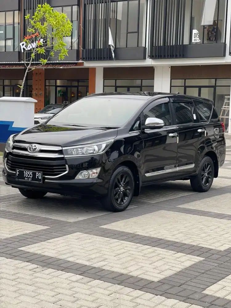 INNOVA V AT DIESEL 2017 HITAM PAJAK PANJANG TERAWAT SIAP PAKAI GRESS