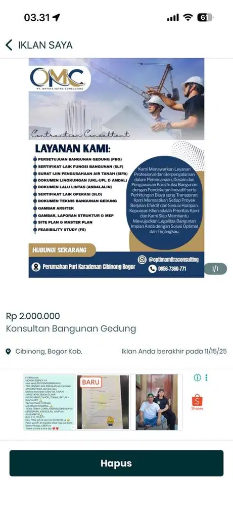 Jasa konsultan bangunan