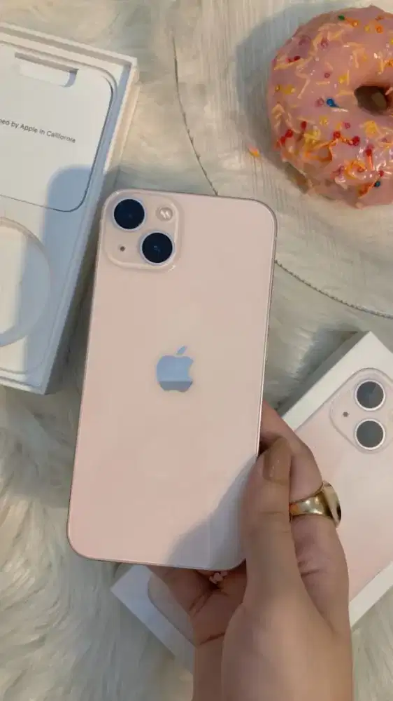 iPhone 13 256GB pink imei permanen beacukai