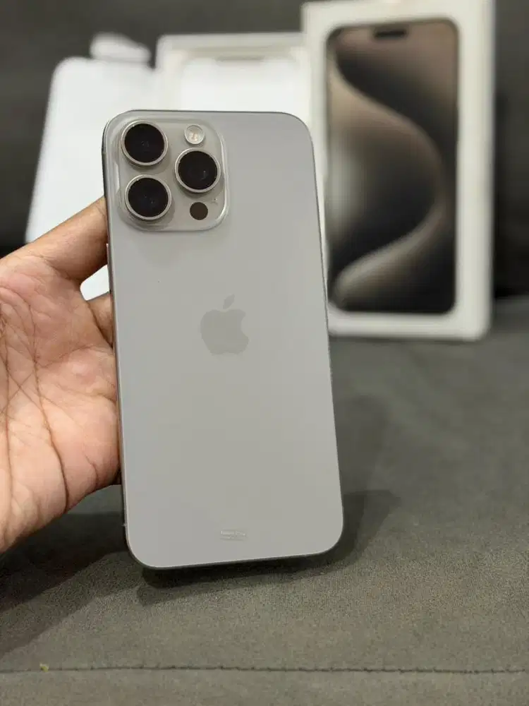 Jual Iphone 15 Pro Max 512gb (Bukan 256gb) natural ex garansi resmi