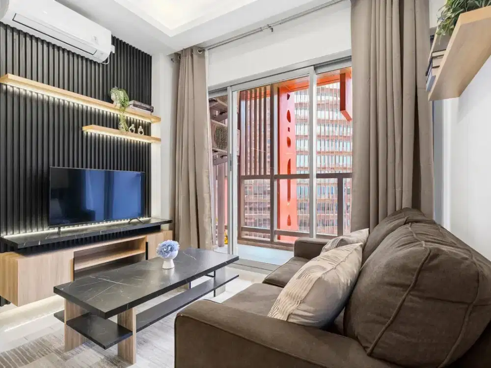 Di Sewakan Apartement South Quarter Residences, Tipe 1BR, 1BT, Full Furnished
