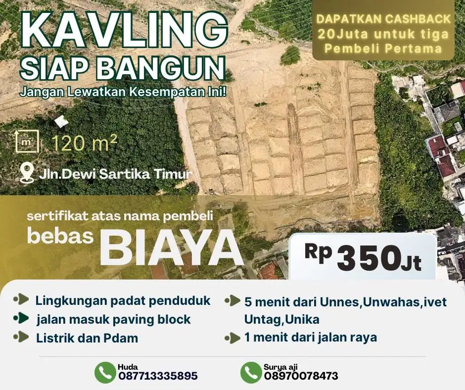KAVLING SIAP BANGUN