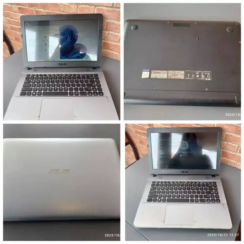 Laptop asus core i3 ram 8 gb