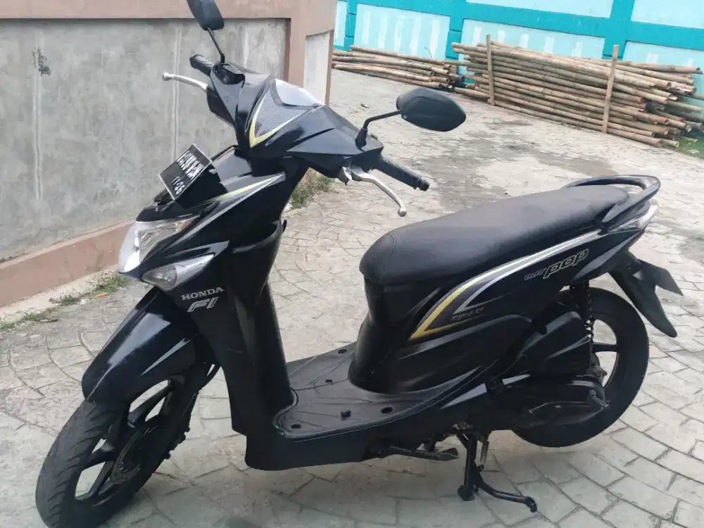 Honda beat pop FI esp 2016 STNK hidup mesin stater halus