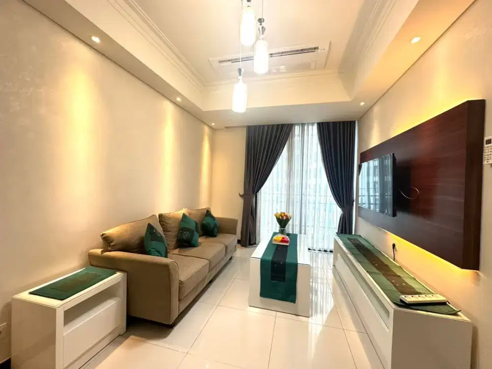 Di Sewakan Apartement Casa Grande Residence, Tipe 2BR, 2BT, Full Furnished