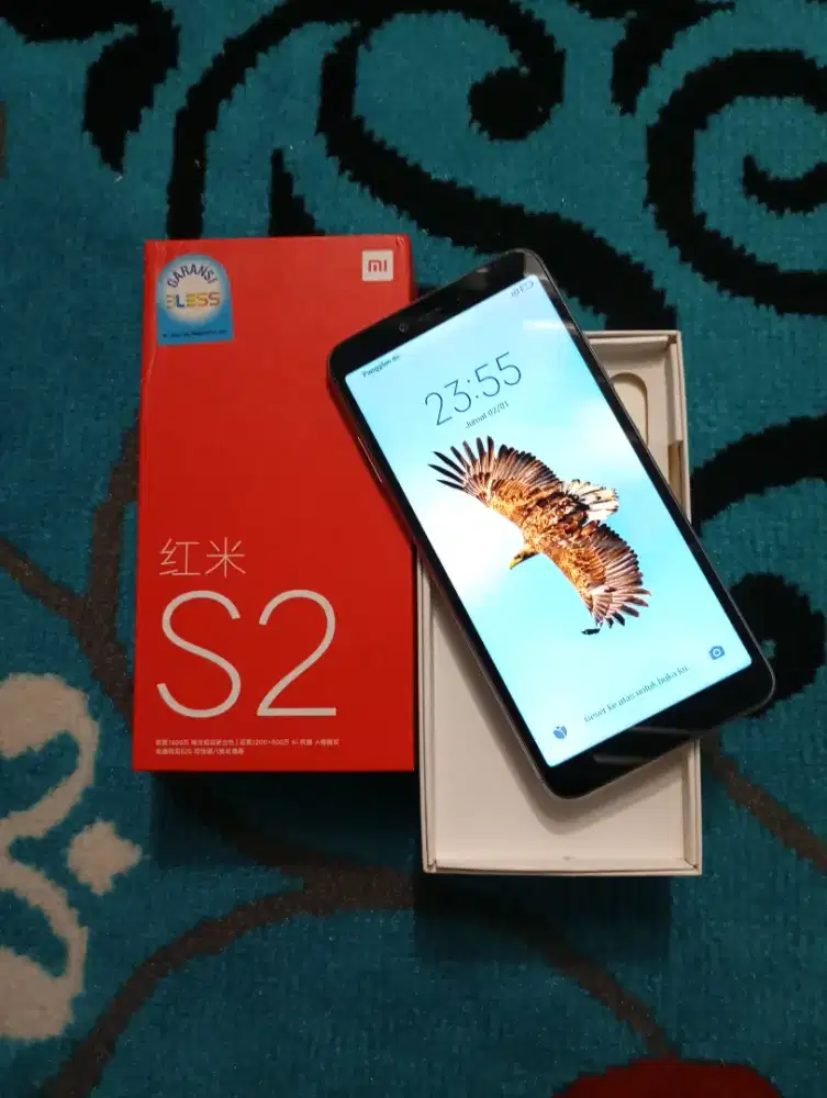 REDMI S2 3/32 NOMINUS SEGEL BERGARANSI MULUS 98%