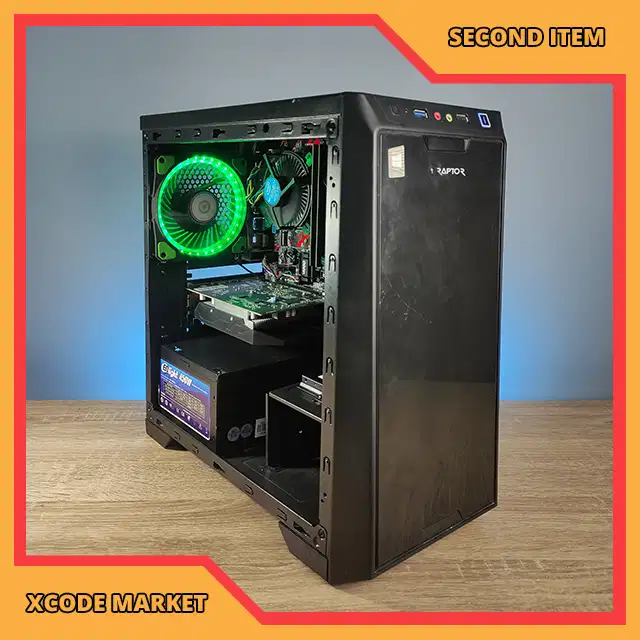 PC Cpu Desktop Gaming Ringan Intel Core i7 4770 RAM 16GB Radeon R7 4GB