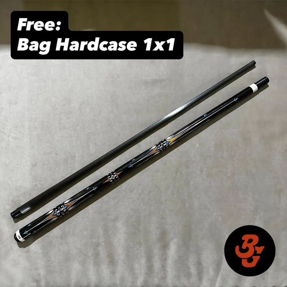 Stick Billiard JFlower JF10-10F TERMURAH (second like new) + BONUS