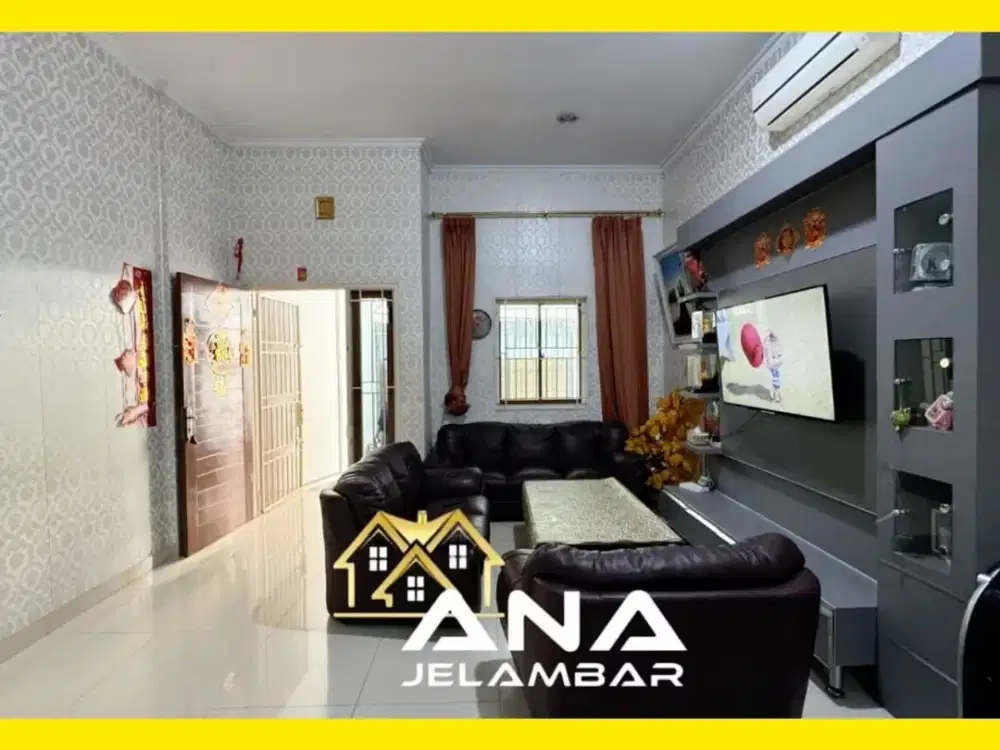 ANA RUMAH UK 4.5X15M SEMI FURNISHED DI JELAMBAR rb
