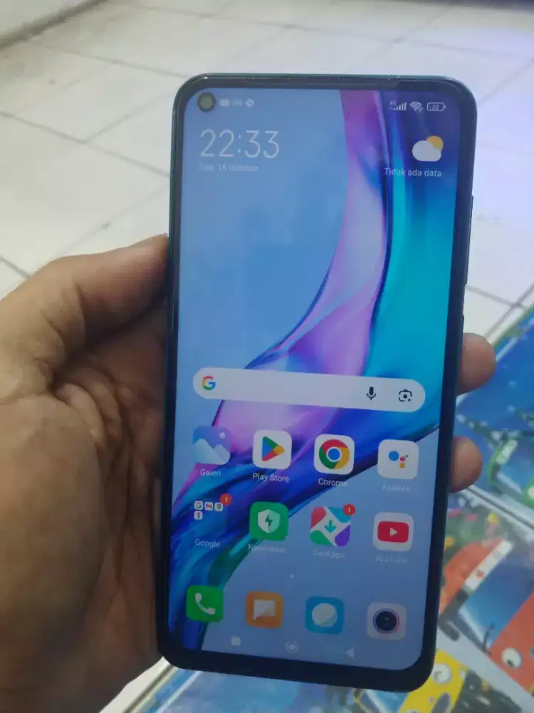 bisa anter redmi note 9 Ram 6+2/128 GB Fullset ori Nominus mulusss