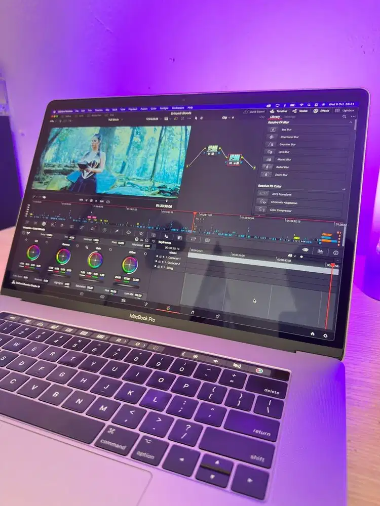 Macbook Pro 15 Inch 2016 Touchbar Grey (Like New)