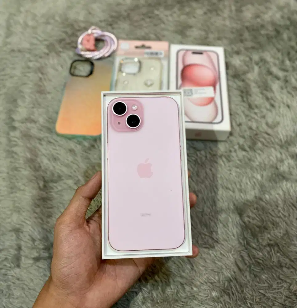 iPhone 15 128GB iBox fullset garansi aktif 2026