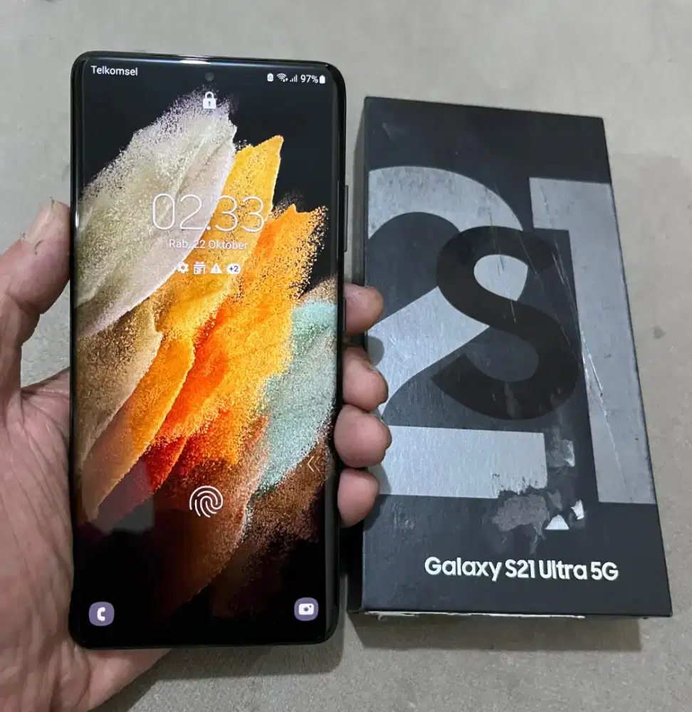 Samsung galaxy S21 ultra 5G garansi EX sein 

12/256