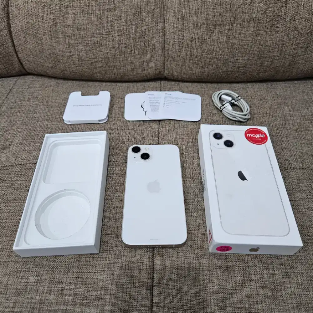 iPhone 13 128 Gb Starlight Resmi Digimap Bh 100% Likenew On Juli 2026