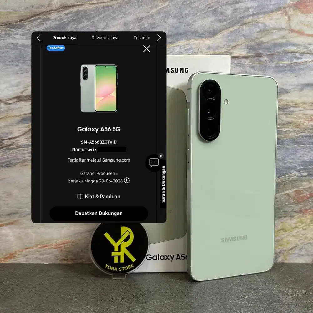 Samsung Galaxy A56 5G 256GB Second Garansi Resmi Panjang - LikeNew