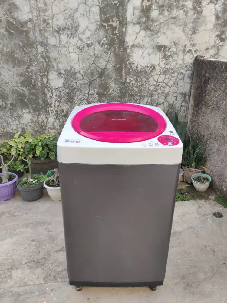 Mesin cuci 1 tabung shrap 10 KG