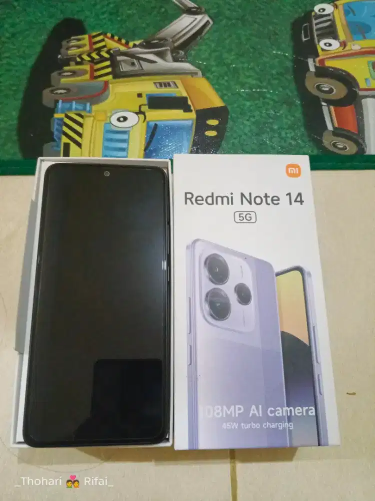 Xiaomi Redmi Note 14 5g ram 12/512 hitam